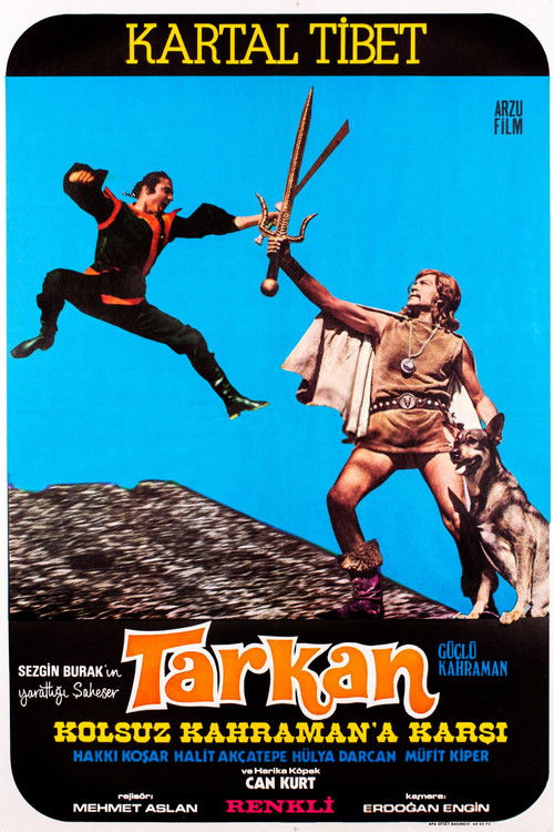 Tarkan and the Armless Hero Poster