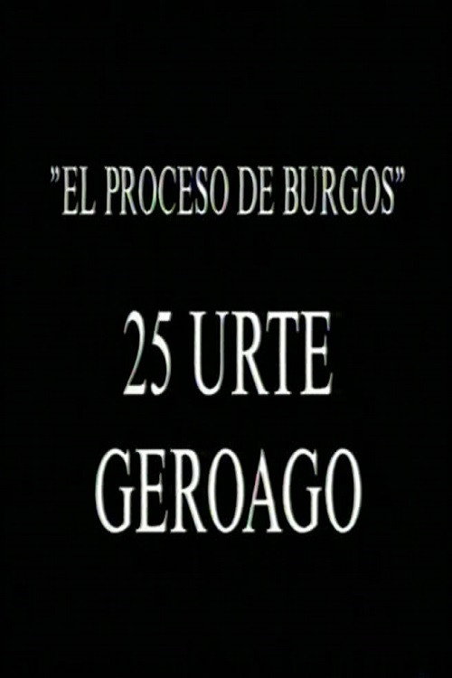 El proceso de Burgos 25 años después Poster