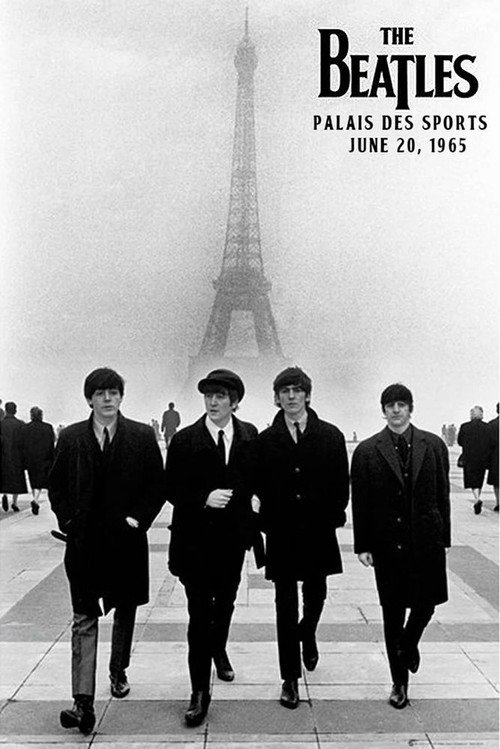 The Beatles: Live in Paris Poster
