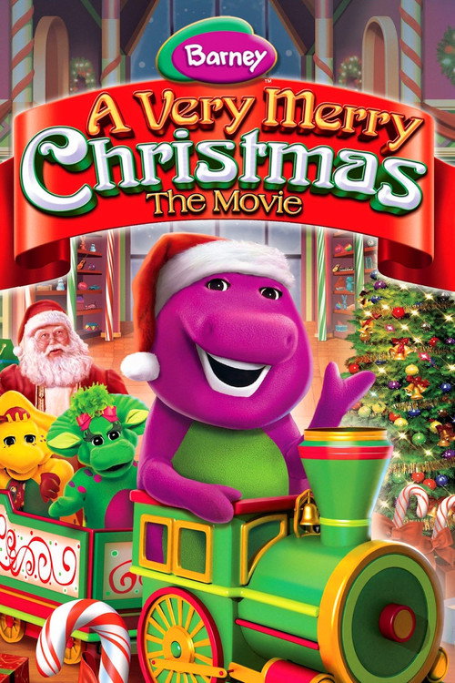 Barney: A Very Merry Christmas: The Movie Poster