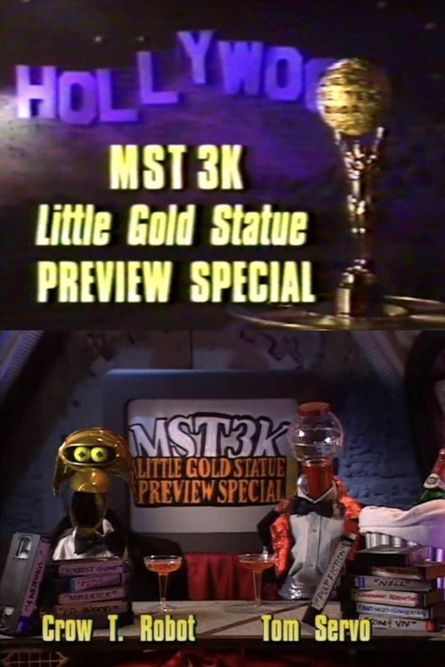 MST3K Little Gold Statue Preview Special Poster