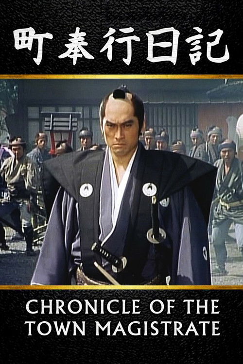 Chronicle of the Town Magistrate Poster