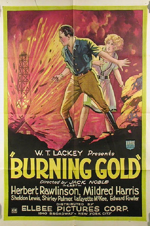 Burning Gold Poster