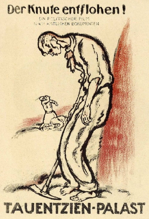 Der Knute entflohen Poster