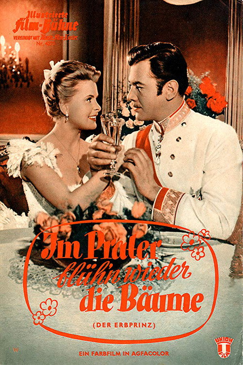 Trees Are Blooming in Vienna Poster