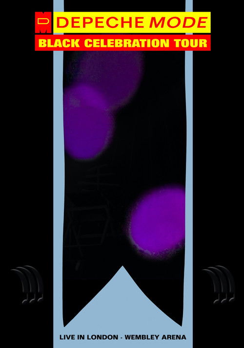 Depeche Mode: Black Celebration Tour 1986 Poster