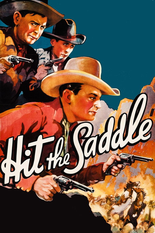 Hit the Saddle Poster