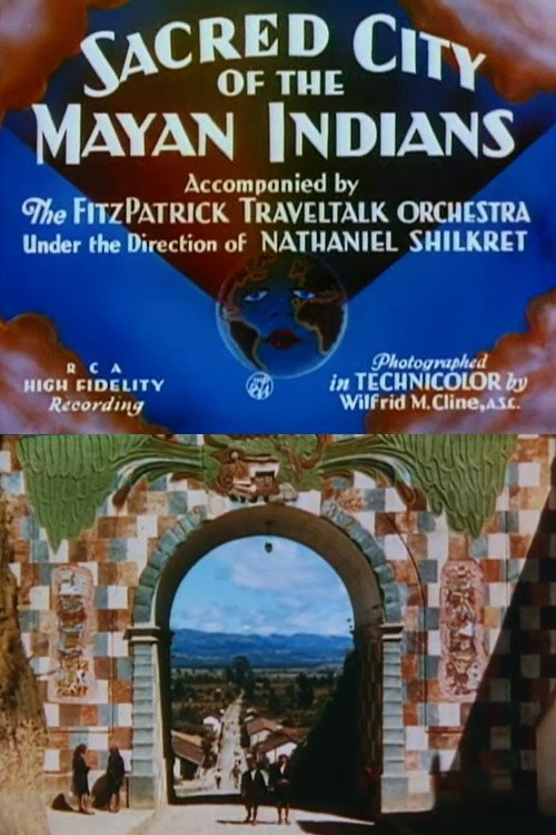 Sacred City of the Mayan Indians Poster