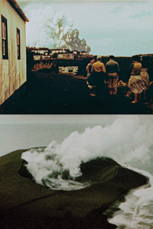 Erupção Vulcânica dos Capelinhos, Ilha do Faial Poster