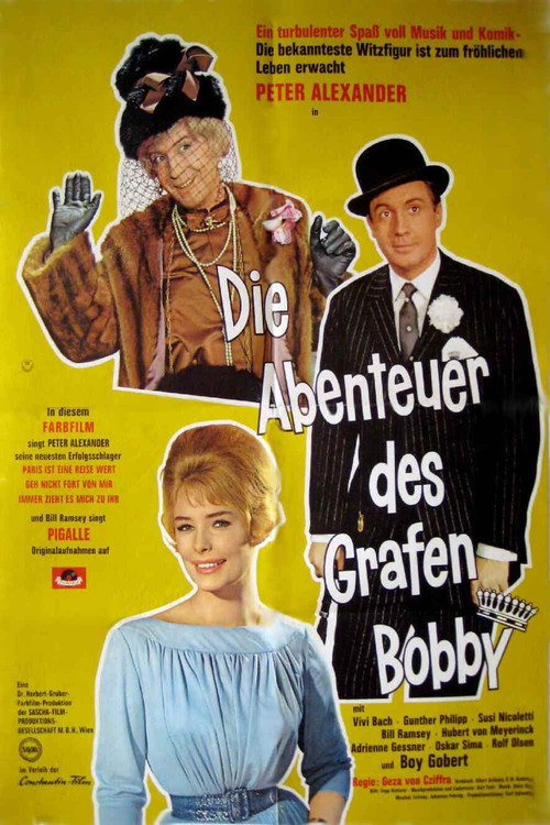 Die Abenteuer des Grafen Bobby Poster