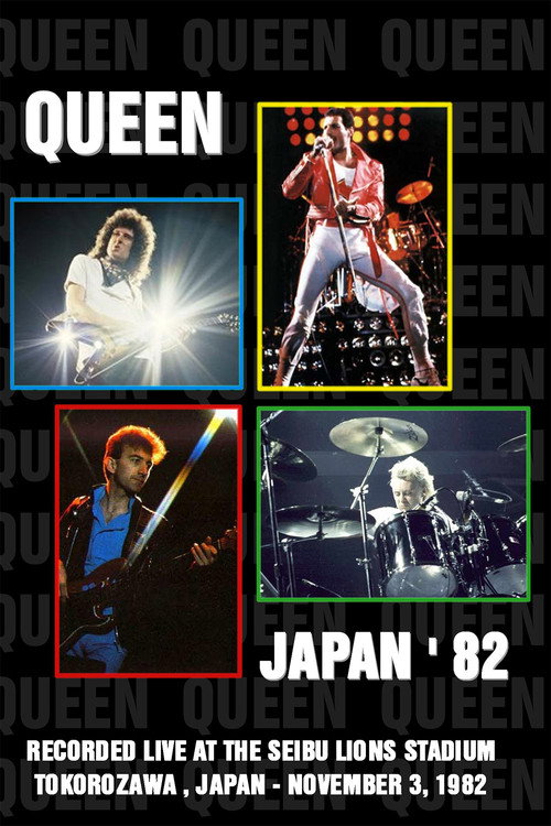 Queen: Live in Japan 1982 Poster