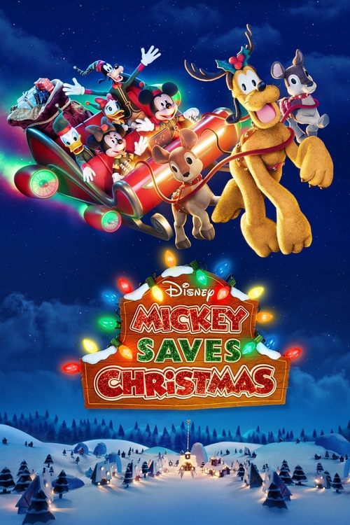 Mickey Saves Christmas Poster