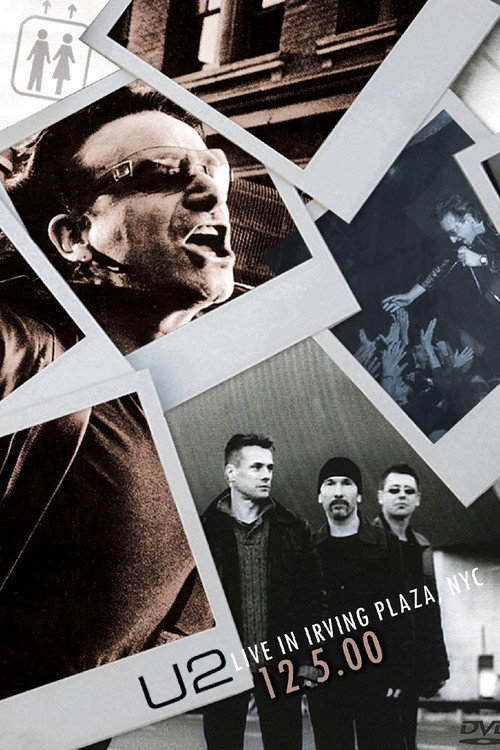 U2 - Live  from Irving Plaza 2000 Poster