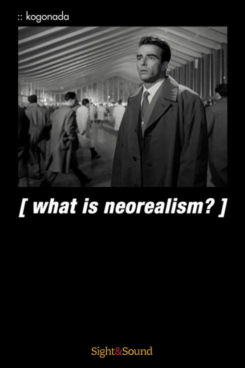 What Is Neorealism? Poster