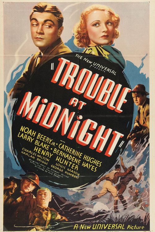 Trouble at Midnight Poster