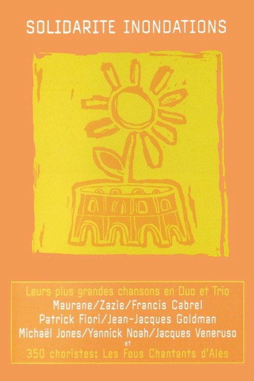 Solidarité inondations Poster