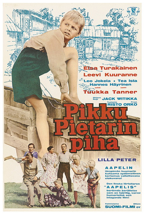 Pikku Pietarin piha Poster