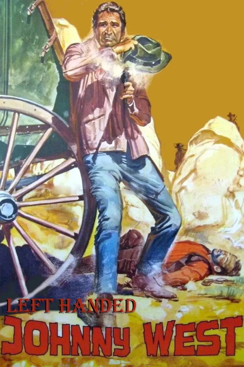 Left Handed Johnny West Poster