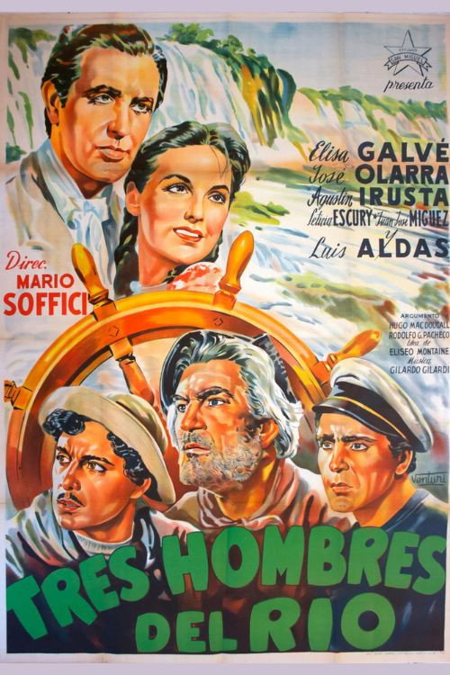 Three Men of the River Poster
