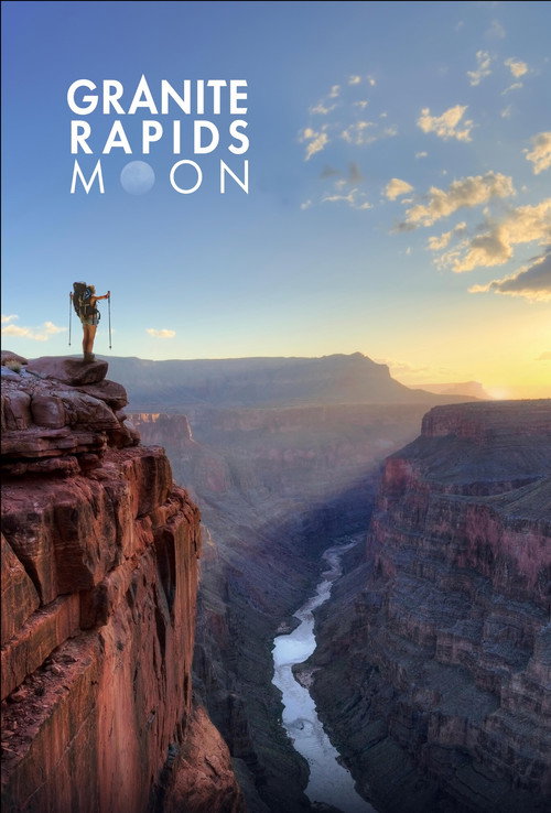 Granite Rapids Moon Poster