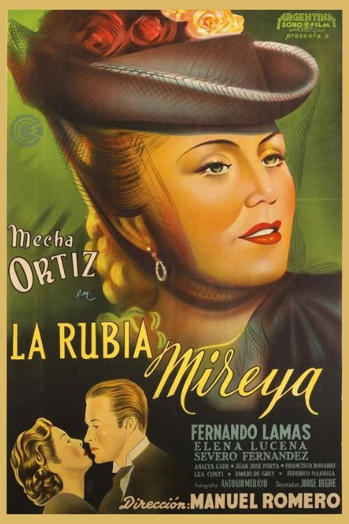 La rubia Mireya Poster