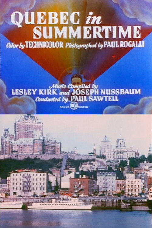 Quebec in Summertime Poster