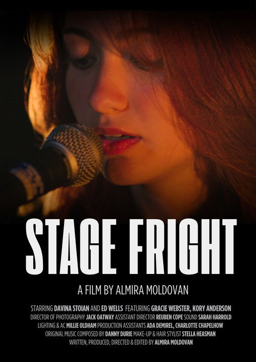 Stage Fright Poster