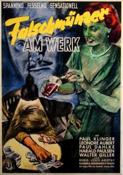 Falschmünzer am Werk Poster