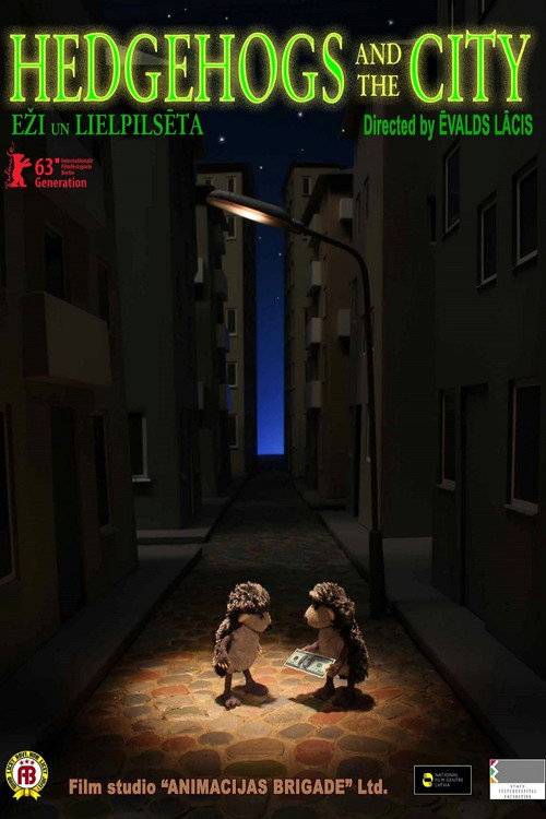 Hedgehogs and The City Poster