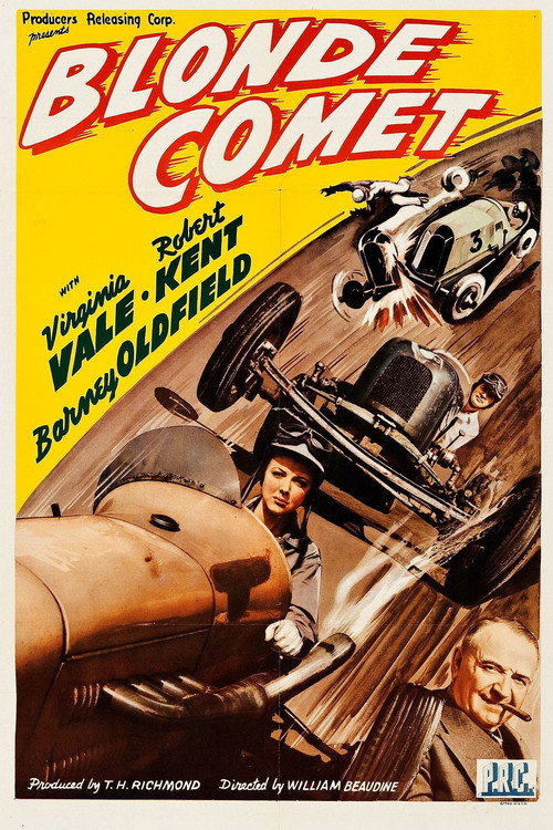 Blonde Comet Poster