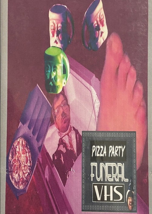 Pizza Party Funeral Poster