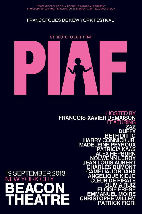 Piaf: Hymnes à la Môme Poster