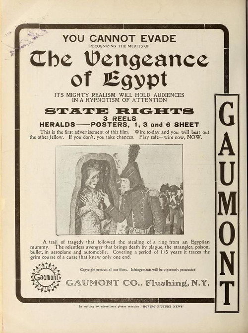 The Vengeance of Egypt Poster