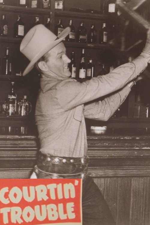 Courtin' Trouble Poster