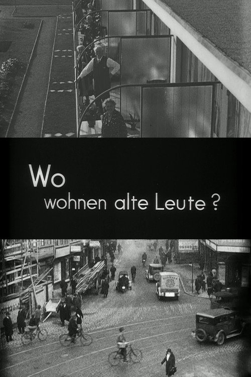 Where Old People Live Poster