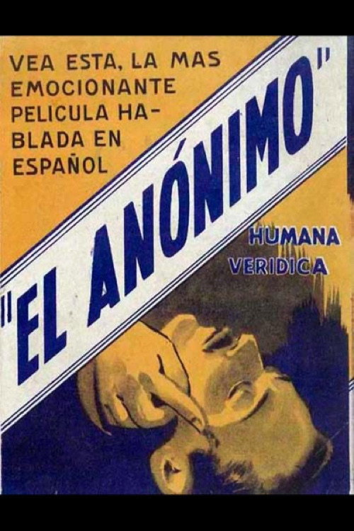 El anónimo Poster