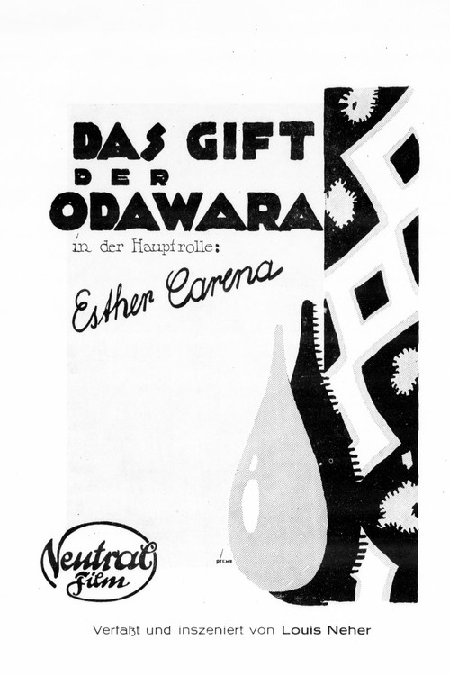 Das Gift der Odawara Poster