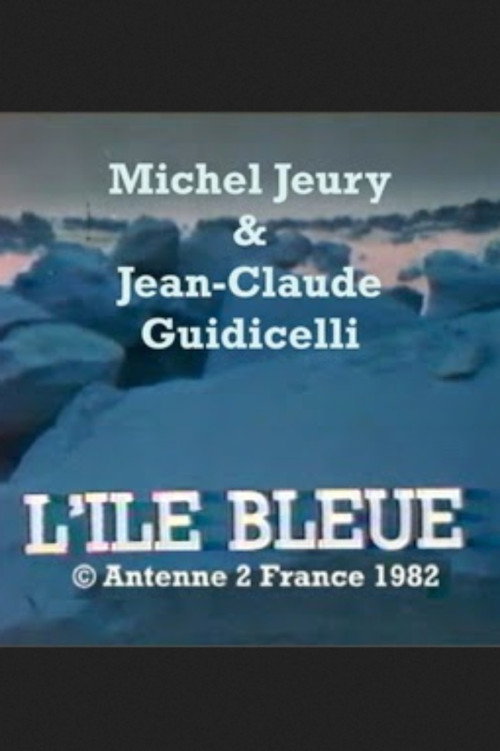 L'île bleue Poster