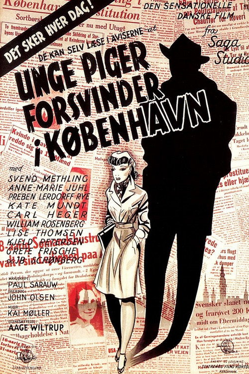 Unge piger forsvinder i København Poster
