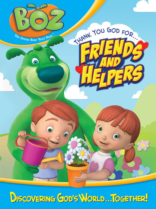 Boz- Thank You God for Friends and Helpers Poster