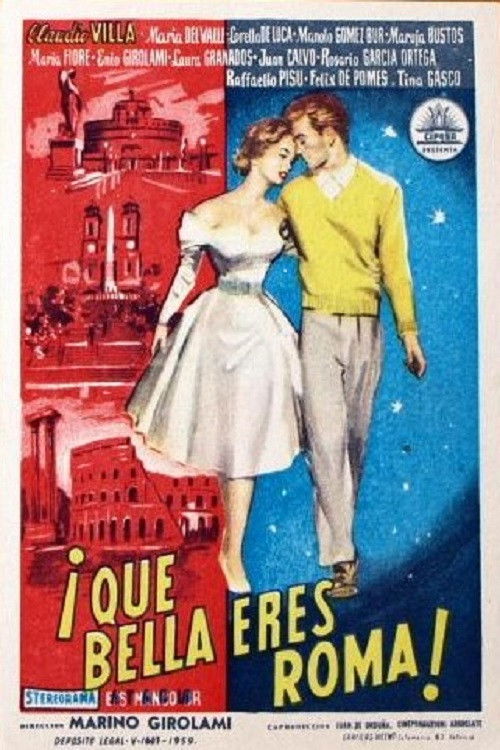 Quanto sei bella Roma Poster