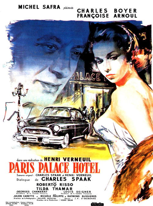 Paris, Palace Hôtel Poster