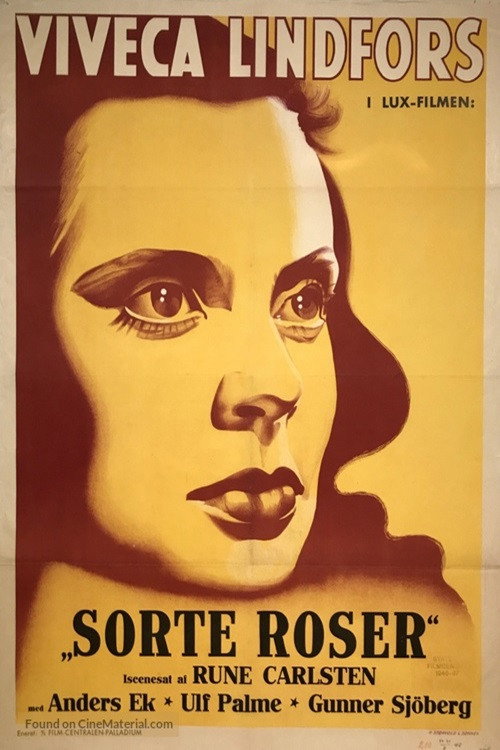 Svarta rosor Poster