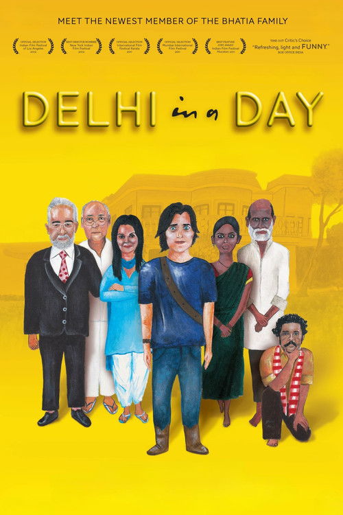Delhi in a Day Poster