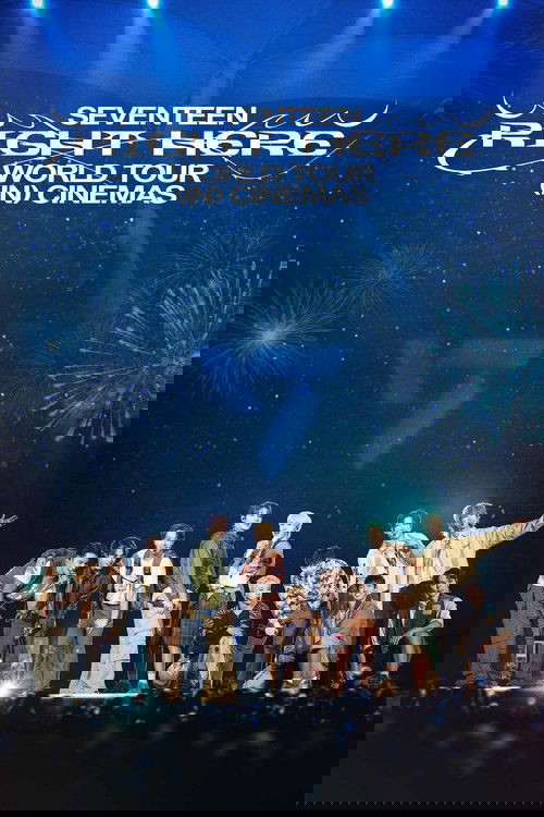 SEVENTEEN [RIGHT HERE] WORLD TOUR IN CINEMAS Poster