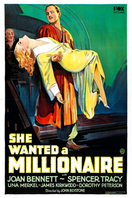 She Wanted a Millionaire Poster