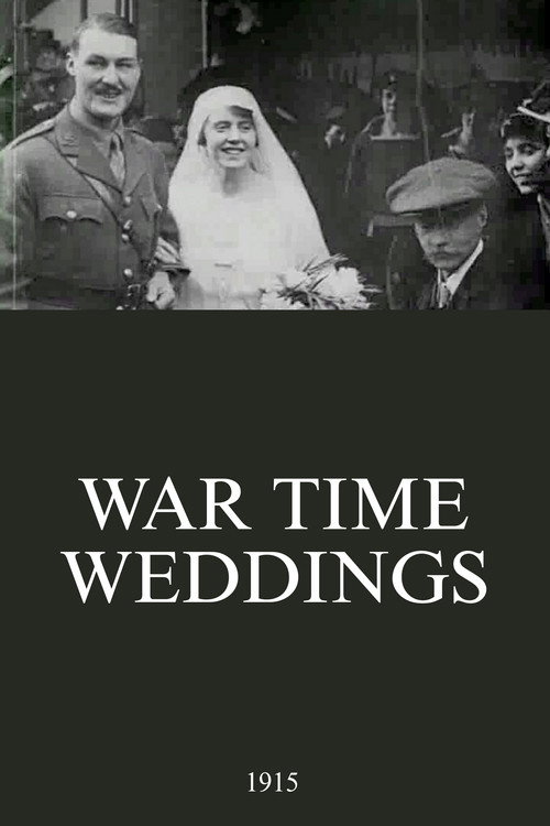 War Time Weddings Poster