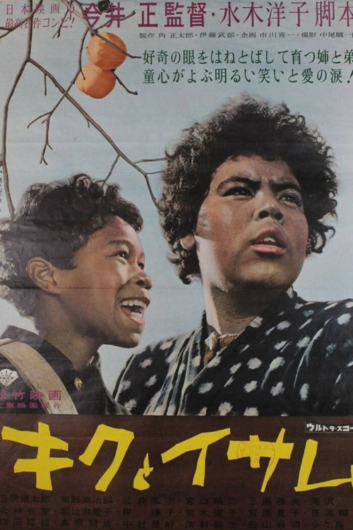 Kiku and Isamu: Two Siblings Born in Japan Poster
