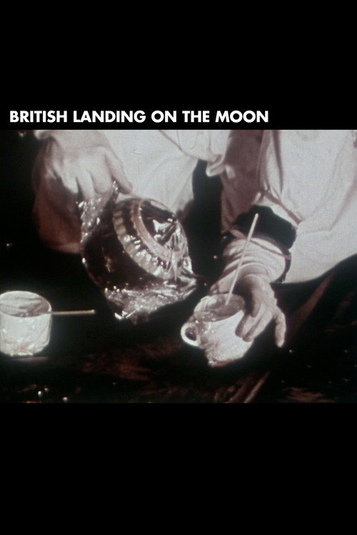 British Landing on the Moon Poster