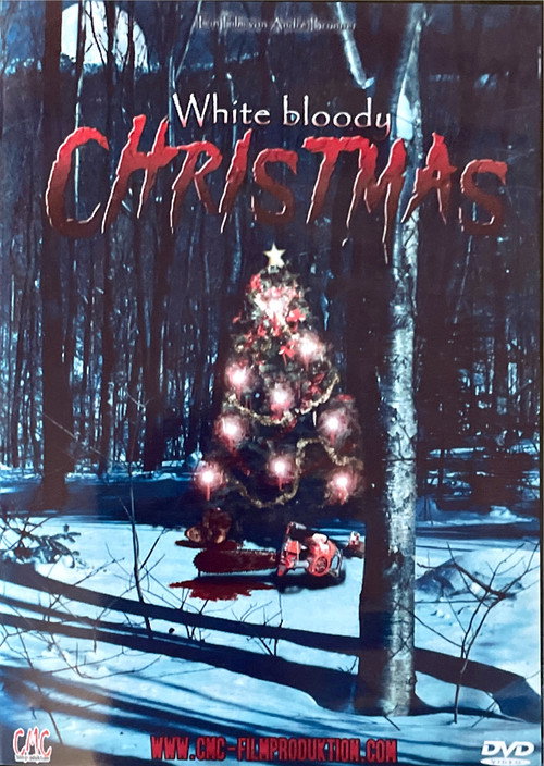 White Bloody Christmas Poster